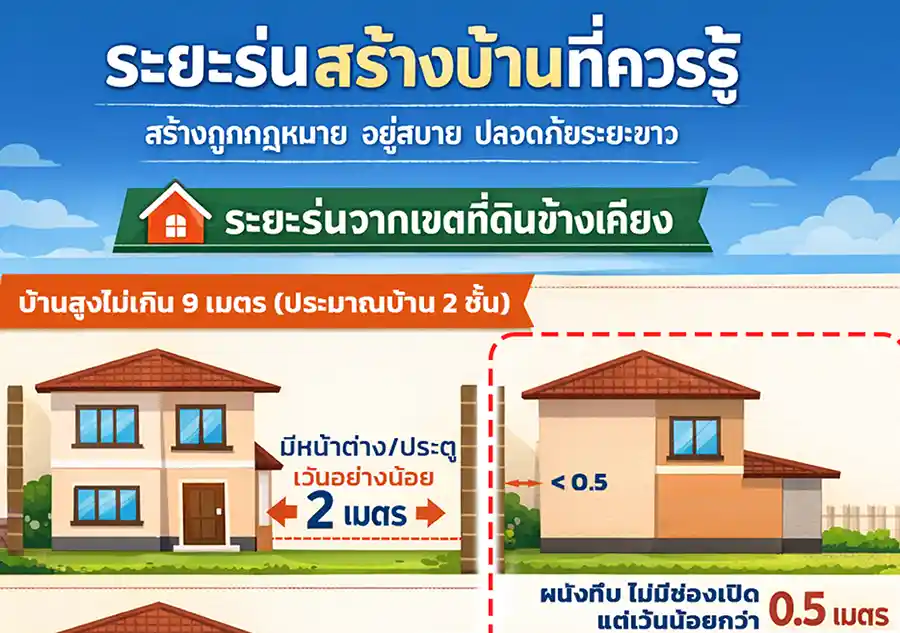 ปกระยะร่น